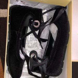 Michael Kors Black Ballet Flats